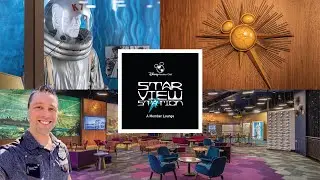 SECRETE LOUNGE in Disneyland? | Star View Station | A New DVC Member Lounge in Tomorrowland!