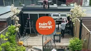 Timelapse: Montage Aluxe Skyline Vrijstaande Veranda | Strak Design & Snel Geplaatst | Tuinmarqt.nl