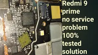 redmi 9 prime no service PROBLEM 100% tested solution
