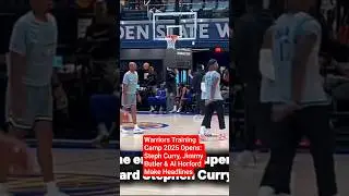 Warriors Training Camp 2025 Opens: Steph Curry, Jimmy Butler & Al Horford Make Headlines