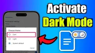 How to Activate Dark Mode in Google Docs (Android & iOS)