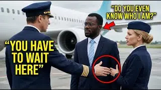 Black Undercover CEO Forced to “Wait Outside” by Airline Staff — Minutes Later, He Fires Them All
