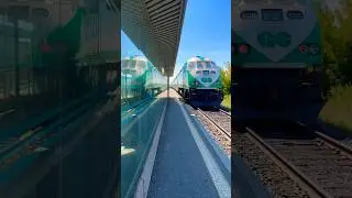 Go Train in Canada 🇨🇦 #shorts
