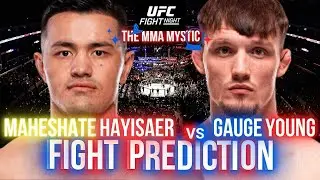 Maheshate Hayisaer vs Gauge Young UFC Prediction &ndash; Explosive Lightweight Battle in Shanghai!