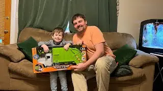 Drivin￼ rc recycling truck- unboxing & test- RC Cincy