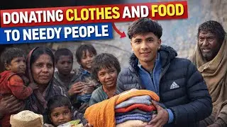 Donating clothes & food to needy people || Birthday 2026 😍
