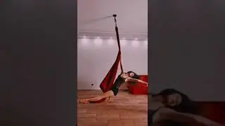 My choreography Aerial silks beginner