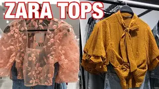 ZARA TOPS NEW IN STORE AUG 2019
