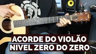 PRIMEIRO ACORDE PRINCIPAL NO VIOL&Atilde;O N&Iacute;VEL ZERO DO ZERO