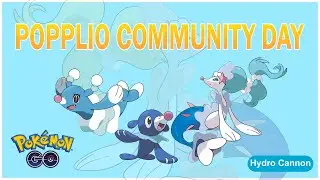 Popplio Community Day Detail #pokemongo