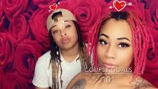 Couple goals/ lesbians/ dreads/love