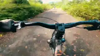 Downhill adventure in PILI | KENS TYRANN X1 | Enduro Hardtail