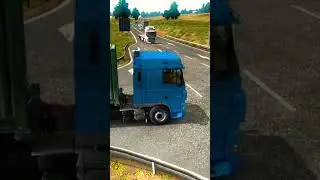 ETS2MP. TRUCK. ДТП. ДОРОЖНЫЕ ВОЙНЫ. ФЭЙЛЫ. #shortsvideo #ets2 #ДТП #truck #games #youtube