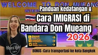 Panduan Lengkap Kedatangan dan Proses Imigrasi di Bandara Bangkok Thailand 2026 #bangkok #imigrasi