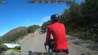 The road just stops. huge norwegian landslide. | Hitch