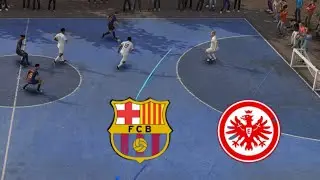 FC25 | 3X3 Rush Football &ndash; Barcelona vs Eintracht | Crazy Skills & Fast Goals