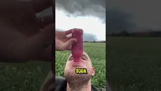 He chugged an entire bottle in seconds❗😨 #shorts #shortvideo