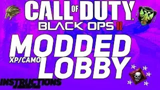 *Black ops 2* Modded lobbies (XP lobbies,Recoveries,Co Host e.t.c.) (Xbox only)