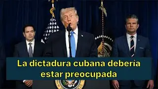 Conferencia de prensa de Donald Trump y Cuba en la Mira