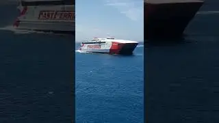 THUNDER high speed  fast ferries #mykonos
