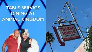 Your Animal Kingdom Table Service Dining Options 2021 @ Walt Disney World!