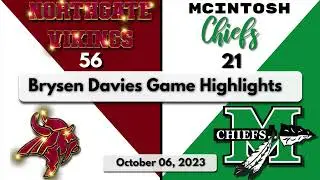 Game 7 Highlights Vs. McIntosh (Peachtree City, GA): Brysen Davies Football 2026 Linebacker LB