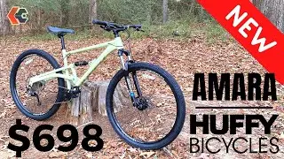 $698 Huffy Amara 29-inch Dual Suspension Mountain Bike with Hydraulic Brakes from Walmart