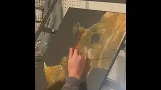 Paint with me | Rhino acrylic painting