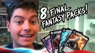 MTG Opening 8 More Final Fantasy booster packs!