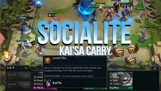 SOCIALITE KAI'SA⭐⭐⭐ CARRY | Teamfight Tactics Patch 11.24