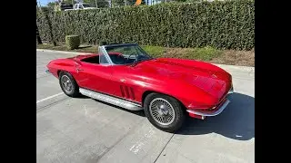SOLD 1966 Rally Red Corvette L79 Convertible