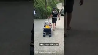 Yello Folding Beach Trolley