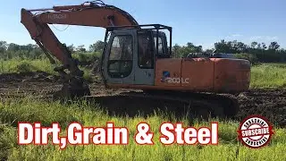 We got Bigger wood than Logger Wade!!!....Excavator Track installation!!!