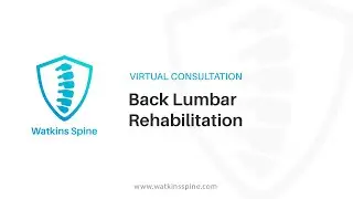 Back Lumbar Rehabilitation - Virtual Consultation with Dr. Robert Watkins IV