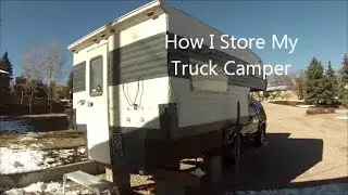 How I Store My Truck Camper When Not In Use