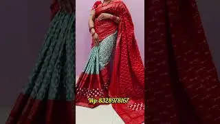 Sambalpuri Patchwork Saree 💞 #patchworksaree #saree #shorts #viralvideo