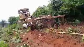 CATEPILLAR D6DSR DESMATANDO COM GRADE PESADA DE ARRASTO A VENDA TRATOREX