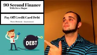 How To Get Out Of Credit Card Debt (Debt Snowball) | 90 Second Finance