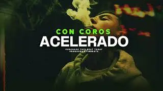 (CON COROS) ACELERADO│ BASE DE RAP TIPO TORNILLO HIP HOP│@Jrbextz