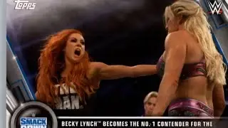 WWE Topps 2020 Women's Division Matches Cards. ASMR. 12-26-2025
