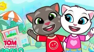 TTF world apk  vs     talking tom world play store 