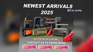 🚗Jump Starter: Your 3-in-1 Roadside Hero!