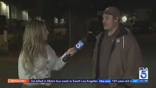 UPS driver who saved elderly woman from burning home in Santa Ana speaks out