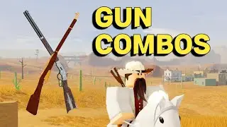 TOP FIVE GUN COMBOS | Roblox Westbound