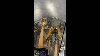God&rsquo;s perspective #rockdrilling #mining #tunnel