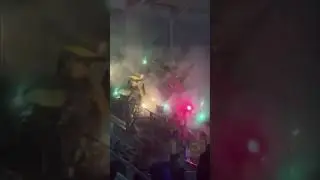 Nantes pyro show away at Lille (04.01.2025)