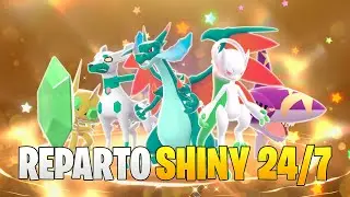24/7 REPARTO SHINY ALPHA EN POKEMON LEYENDAS Z-A 100% GRATIS