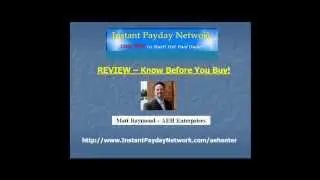 Instant Payday Network Review - MyCashFreebies Marketing Ideas
