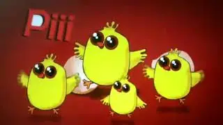 El Pollito pio camtando los pollitos al reves OMG