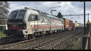SBB Cargo International Intermodal/ Container Train at Blerick the Netherlands 🇳🇱 9.10.2025 ☀️😎❤️👍👍🚂